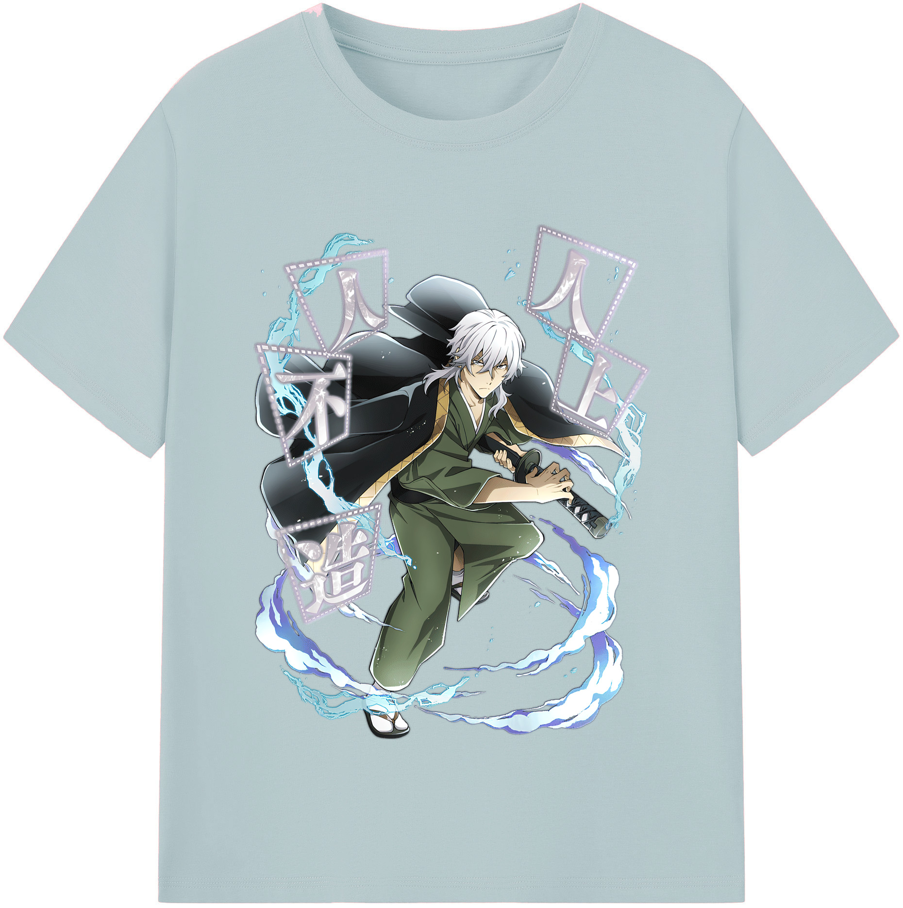 （画像用） 文豪ストレイドッグス Bungo Stray Dogs 綿100％半袖Tシャツ（フロントプリント）